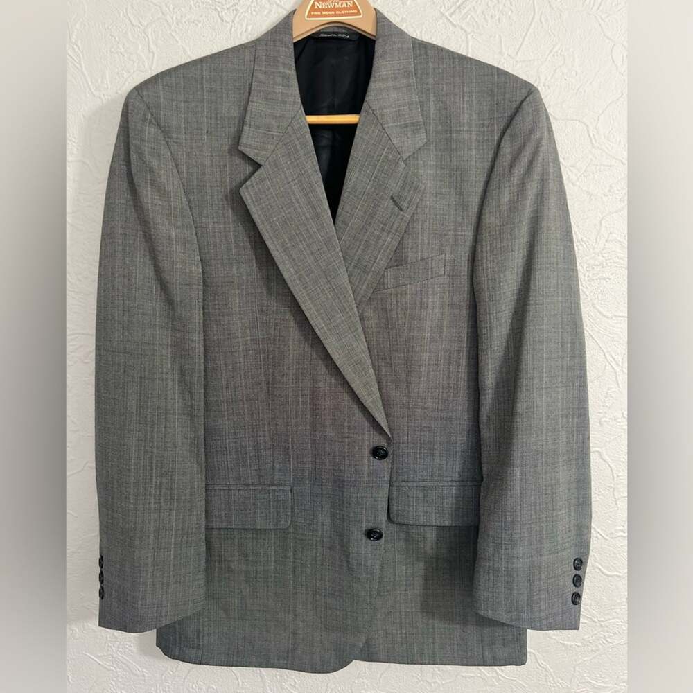 Christian Dior Vintage Mens Sport Coat Blazer Jacket USA Union Made 42R NICE